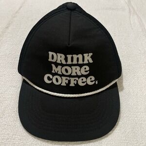 Dutch Bros Coffee Hat Cap Trucker Snapback Mesh Black NEW Merch Cool